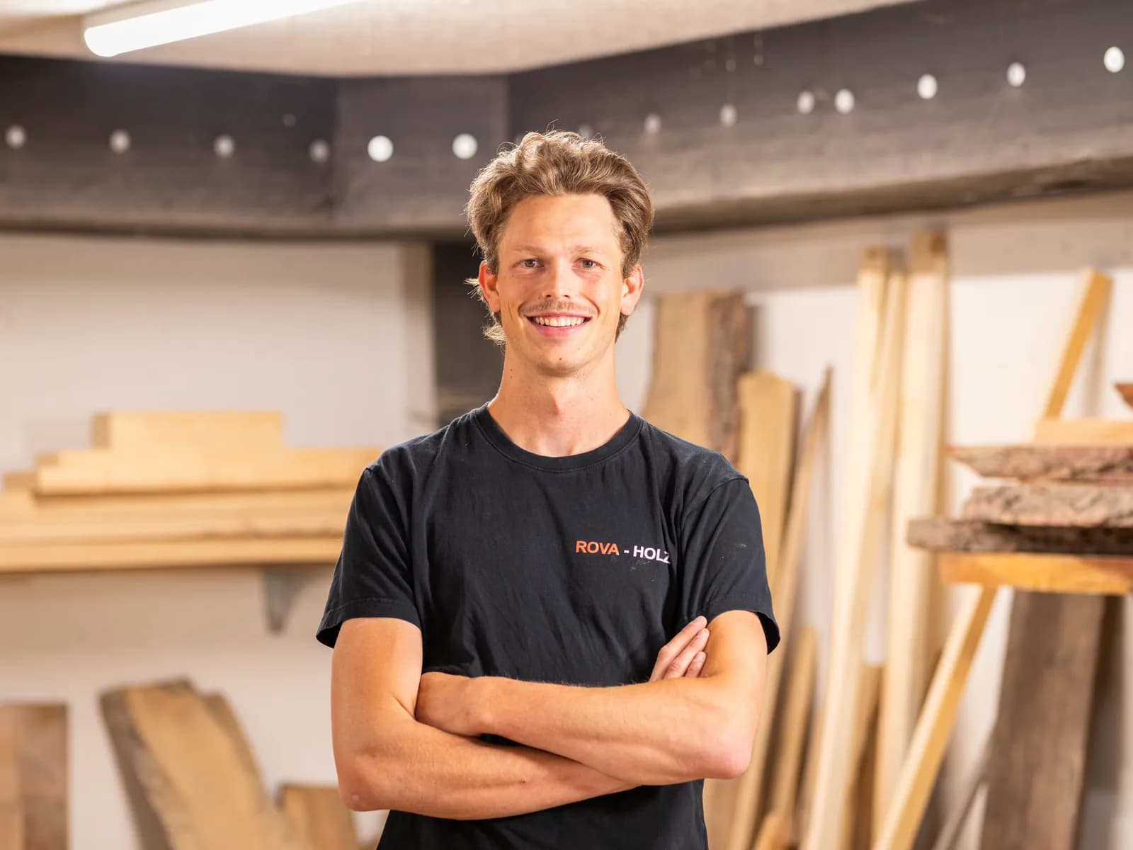 Valerio Obrist, Gründer und Geschäftsführung von ROVA-HOLZ